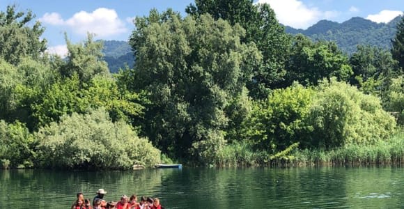 Fun for the family: Soft Rafting on Adda river
