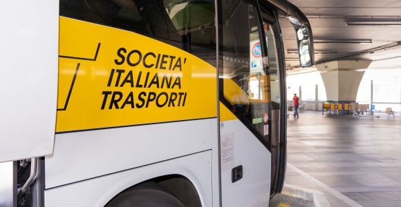 Flughafen Fiumicino (FCO): Shuttle-Bus nach/von Roma Termini