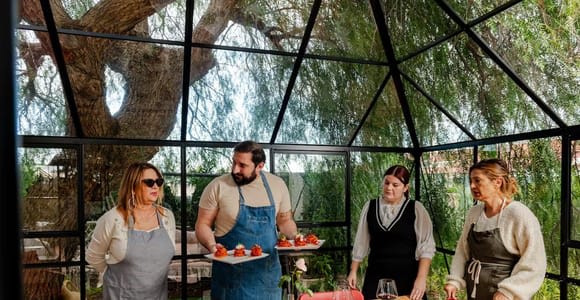 Kochkurs: Lerne „Spaghetti all'Assassina“ auf dem Land in Ostuni