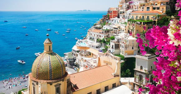 Depuis Naples : temps libre à Amalfi et Positano