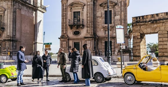 Palermo: Vintage Fiat 500 Sightseeingtour