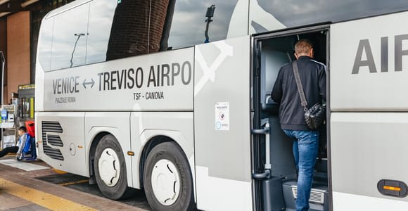Treviso Airport to Mestre and Venice by Express Bus