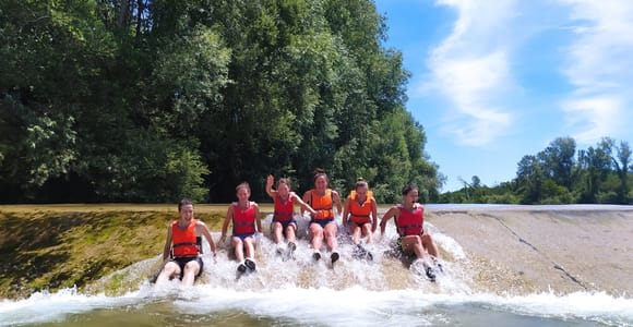 Lucca: Family-Friendly Kayaking Tour with Aperitif
