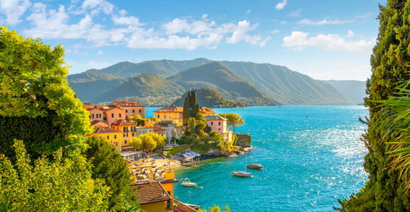 From Milan: Private Boat to Como Lake, Lugano, and Bellagio