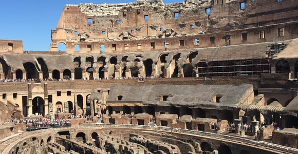 Colosseo, Foro e Palatino con audioguida (Arena opzionale)