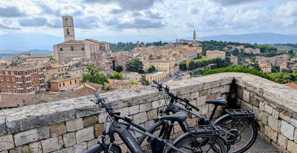 Perugia: tour in e-bike sul tema del cioccolato e museo