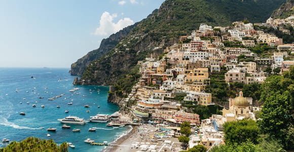 Von Rom aus: Tagesausflug nach Pompeji, zur Amalfiküste und nach Positano