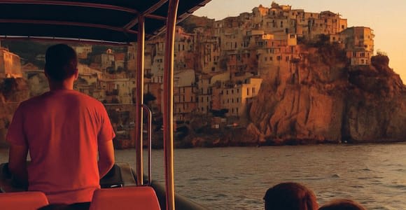 From La Spezia: Sunset Boat Tour of Cinque Terre & Aperitivo