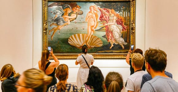 Florence: Uffizi Small Group Guided Tour with Priority Entry