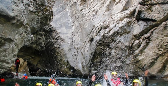 Bagni di Lucca:Wild Canyoning in Lima Torrent.