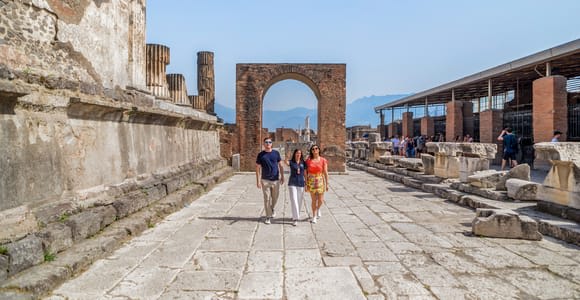 Pompéi : Visite en petit groupe avec un archéologue