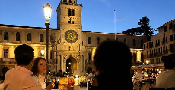 Food & Wine Pairings in Piazza dei Signori + Professional Glass Souvenir