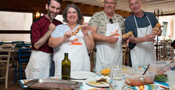 Taormina Sicilian Cooking Class with visit to local market