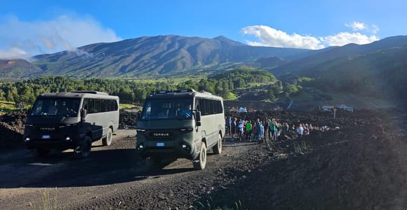 Mount Etna: North Upper Craters Guided Tour by 4x4 with Trek