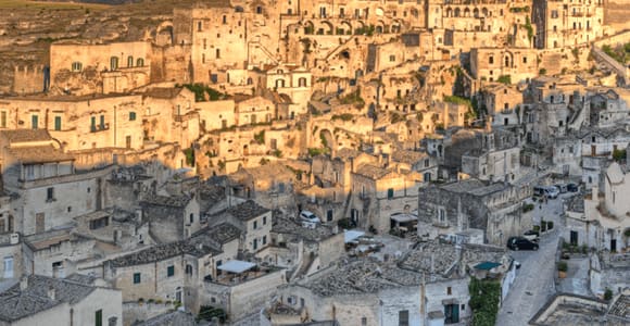 MATERA & GROTTAGLIE VAN TOUR, THE CHARMING CITTÀ DEI SASSI