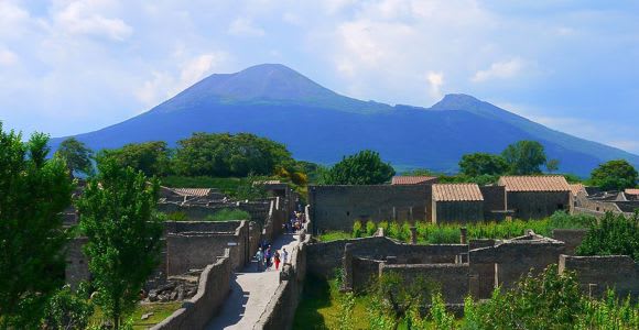 Tour di un giorno intero di Pompei e del Vesuvio dalla Costiera Amalfitana