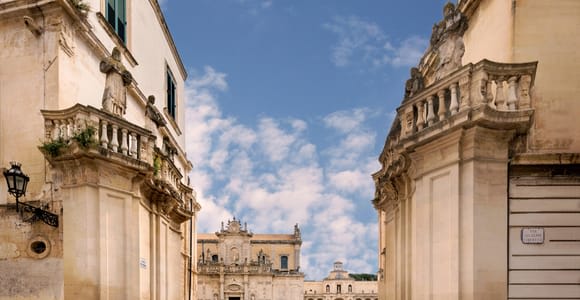 Lecce guided tour with underground discoveries