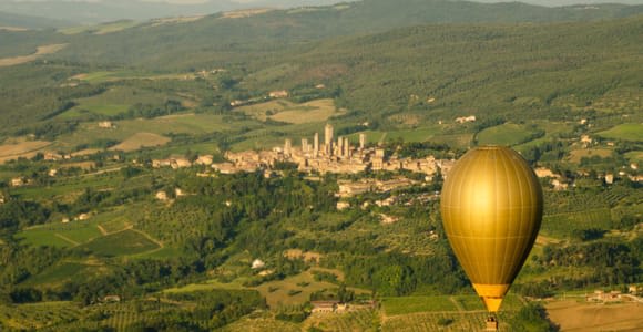 Hot Air Balloon Flights near San Gimignano