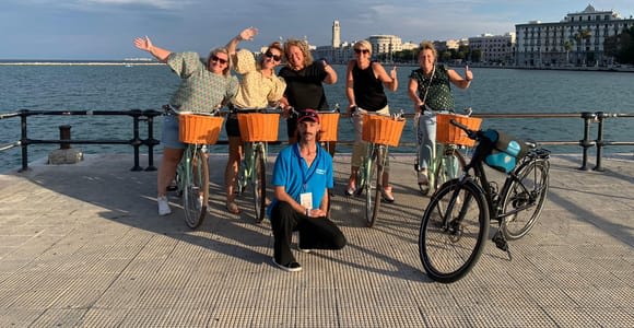 Bari : visite culinaire street food à vélo