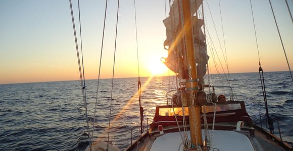 Castro marina (LE) Sailing boat trip on vintage Cassiopèe
