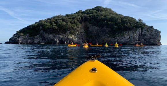 Marine Park of Bergeggi Island: Guided Kayak Tour