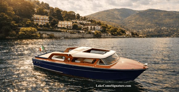 Lago di Como: tour in crociera su barca classica in legno