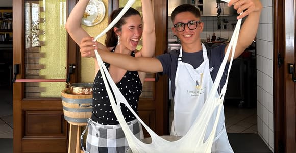Amalfi: Przygotuj świeży makaron, mozzarellę i tiramisu z winem