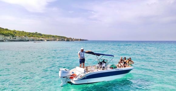 Boat Excursion from San Foca to Torre Sant'Andrea Salento