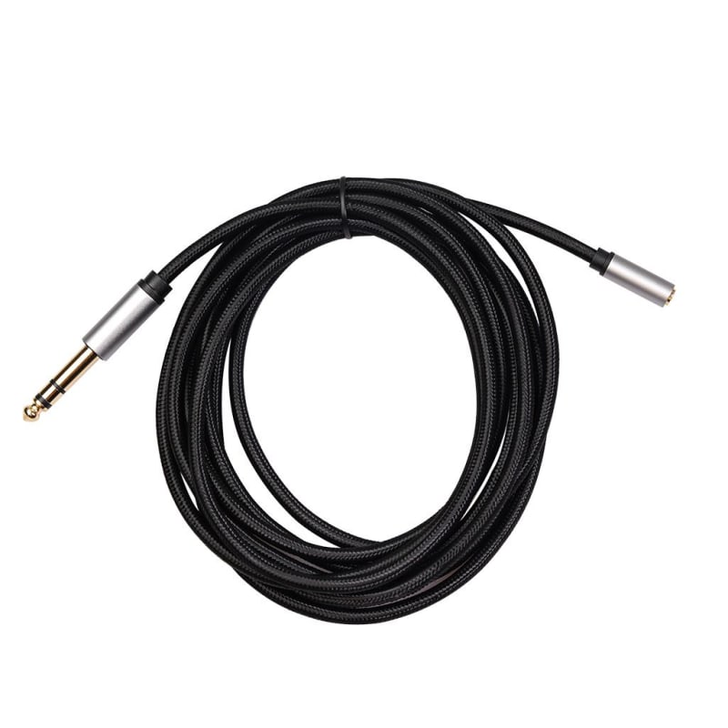 6.35mm male to 3.5mm female TRS Adapter Headphone Extension Cable