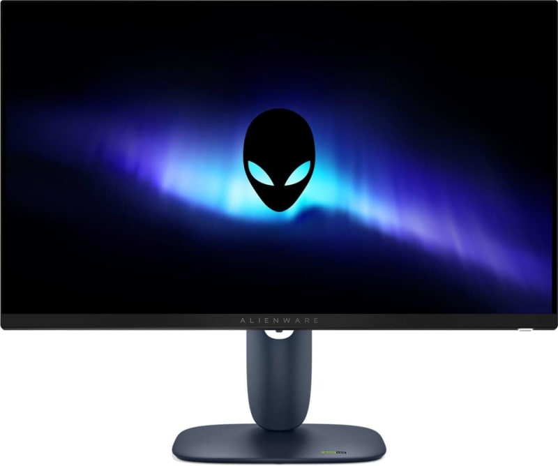 Alienware 27 Gaming Monitor - AW2725DM, QHD (2560x1440), 180Hz, Fast IPS, 1ms, NVIDIA G-SYNC Compatible, AMD FreeSync, 95% DCI-P3, HDR400, DisplayPort, 2 HDMI, 3 USB, 3 Year Warranty