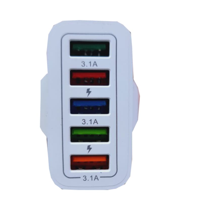 A501-2 5 x USB Port 48Watt Quick Charge Hub
