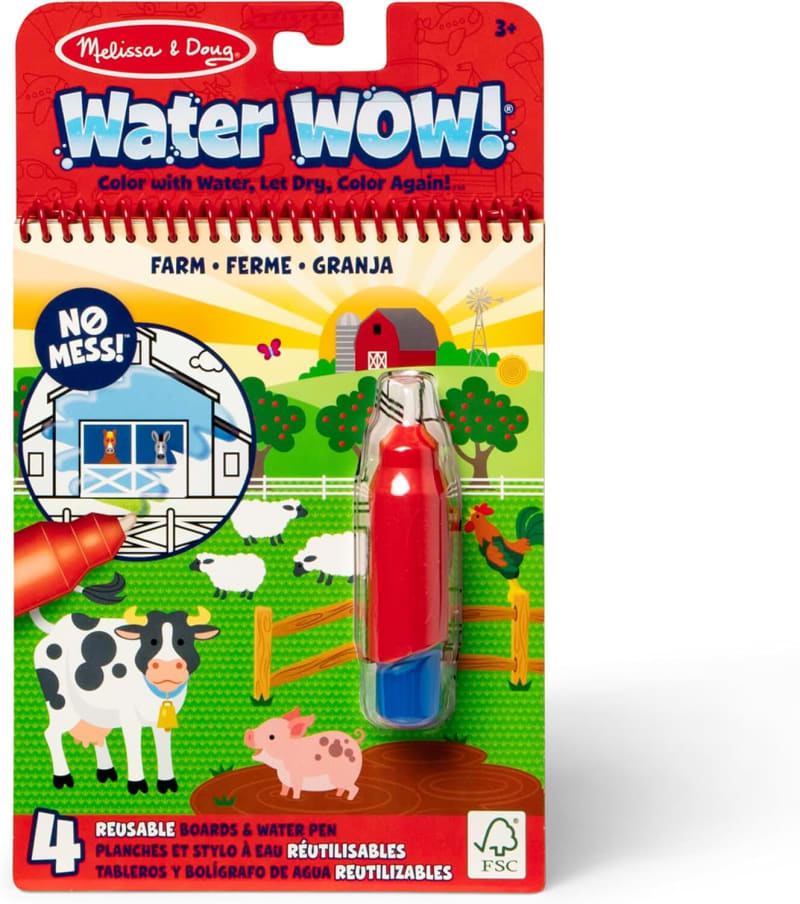 Melissa & Dough Water Wow Farm Water Reveal Pad