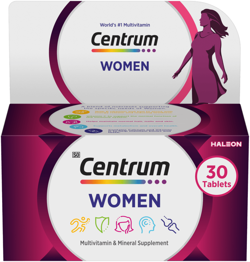 Centrum Women Multivitamin 30 Tablets