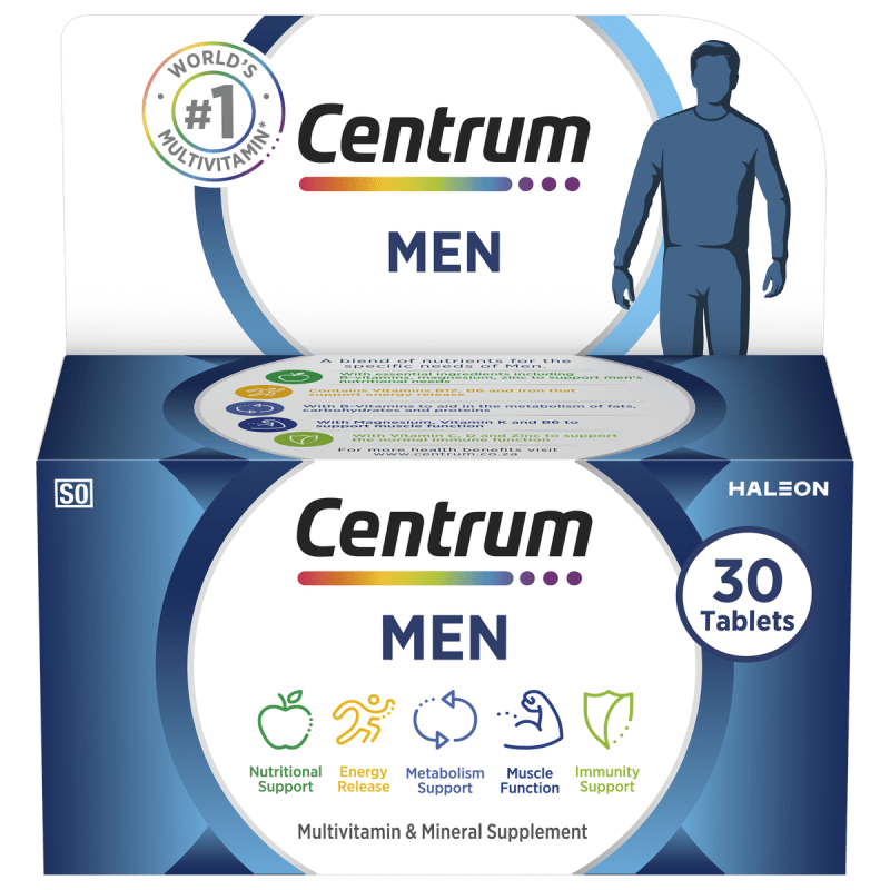 Centrum Men Multivitamins 30 Tablets