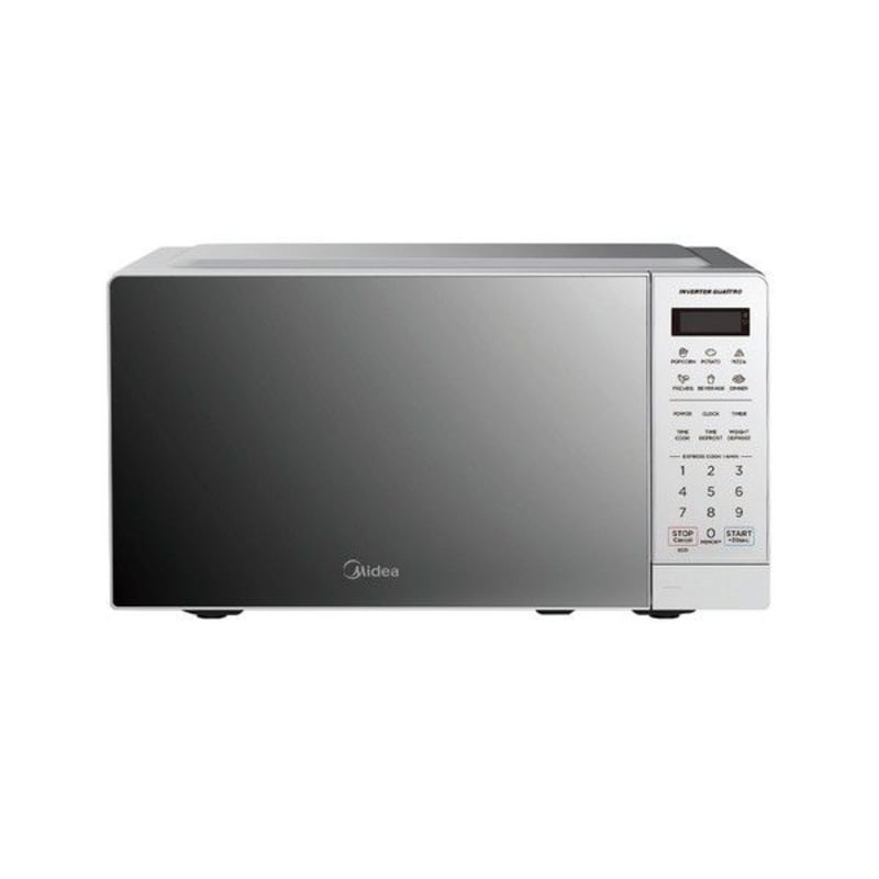 Midea 20L Inverter Digital Microwave 700W - Silver Mirror
