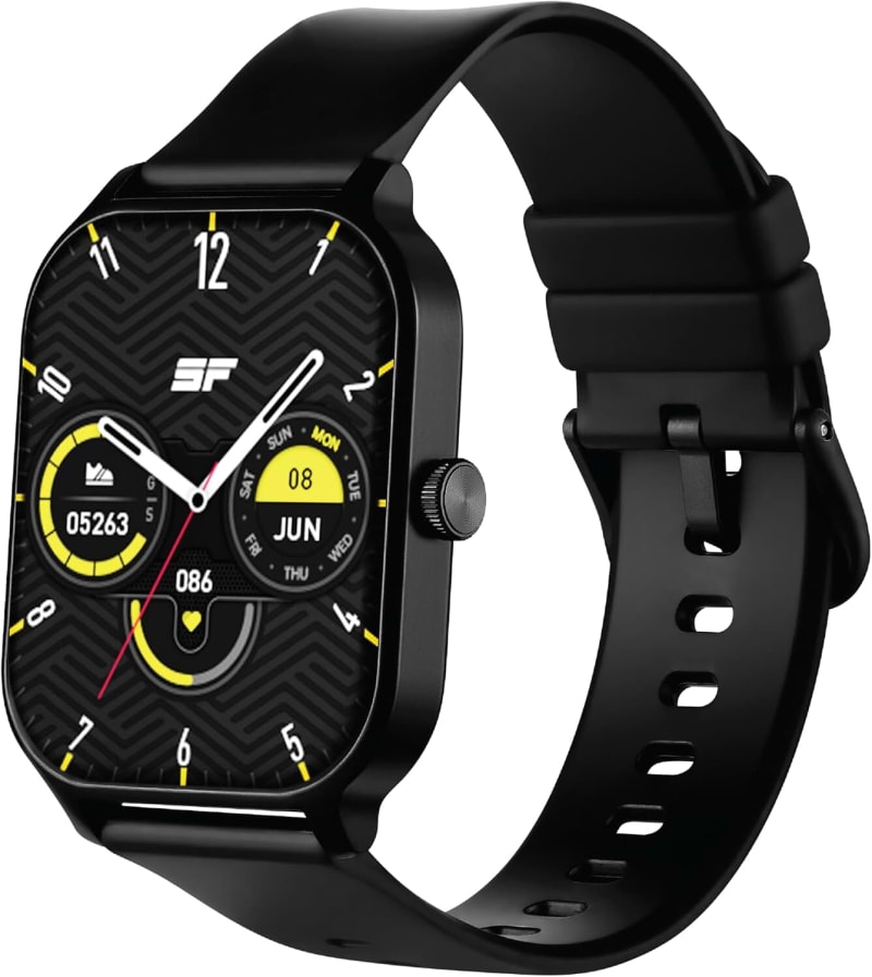 Supa Fly AI Smart Watch | Strava Google Fit & Apple Health Compatible Smartwatch | SF Fit Fusion Series