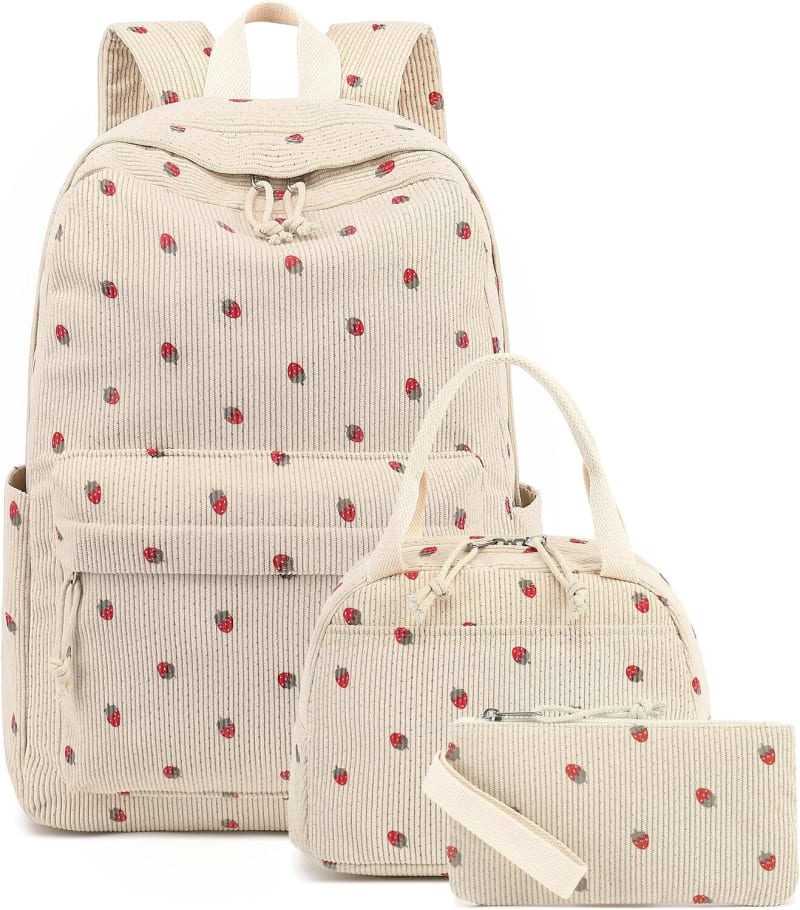 School Backpack for Boys Teens Bookbag Travel Daypack Kids Girls Lunch Bag Pencil Case