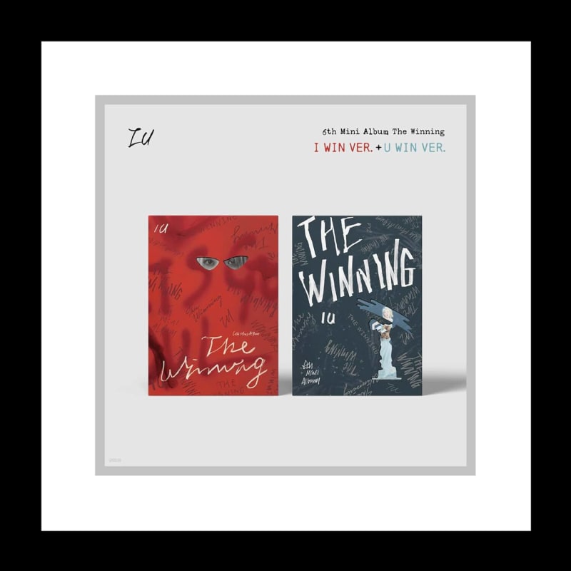DREAMUS IU The Winning 6th Mini Album CD+Photobook+Accordion photocard+Mugshot photocard+Crossword Puzzle Postcard+Logo Sticker+Hidden Message Card+Photocard+Tracking Sealed (Set(I Win+U Win))