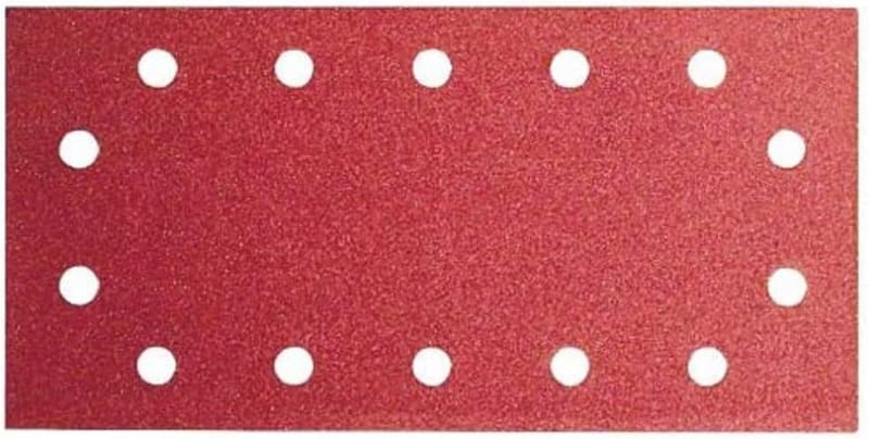 Bosch 10 x 115mm x 230mm 40 Grit Sanding Sheets for Orbital Sander Assorted Materials