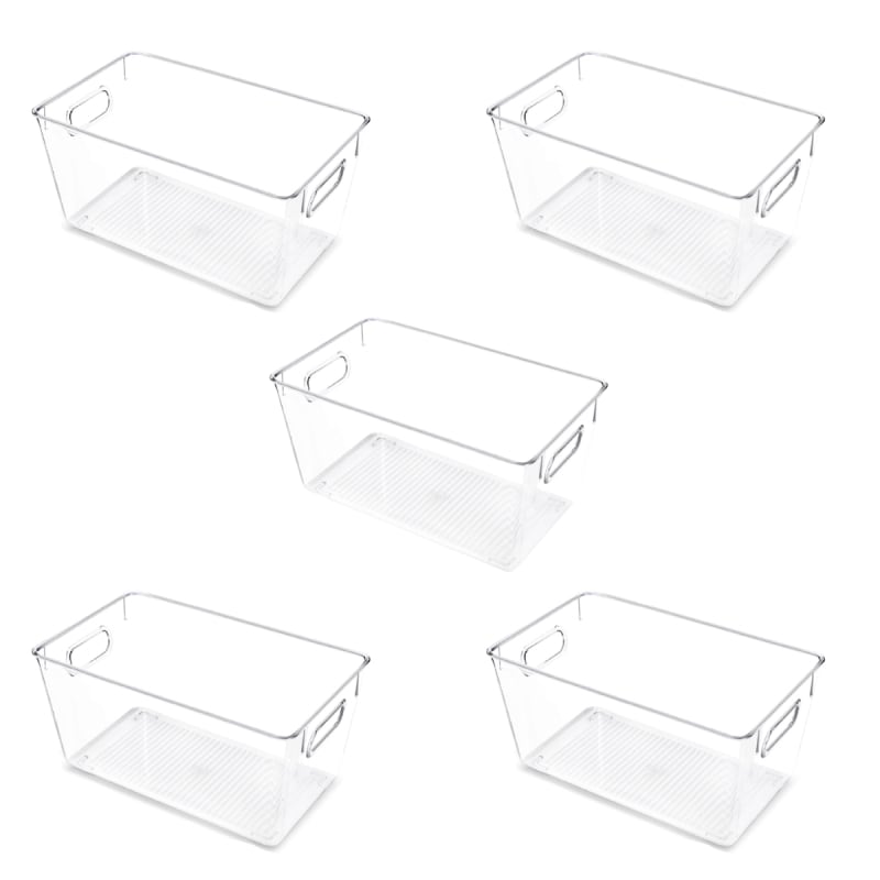 5 Pack Multifunctional Storage Container - Medium