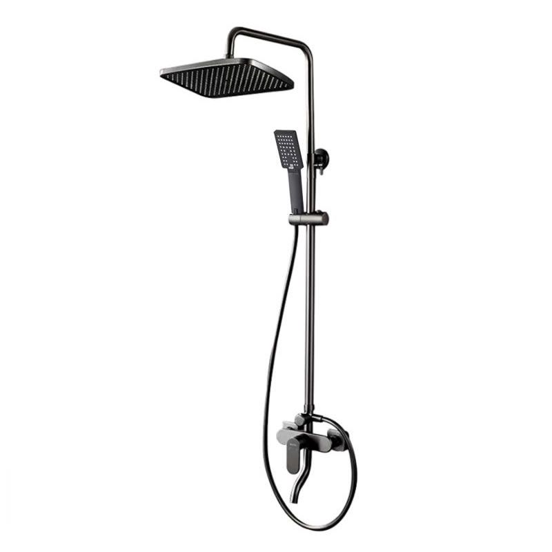 3-Way High Quality Bathroom Wall Mount Shower Mixer Faucet Set