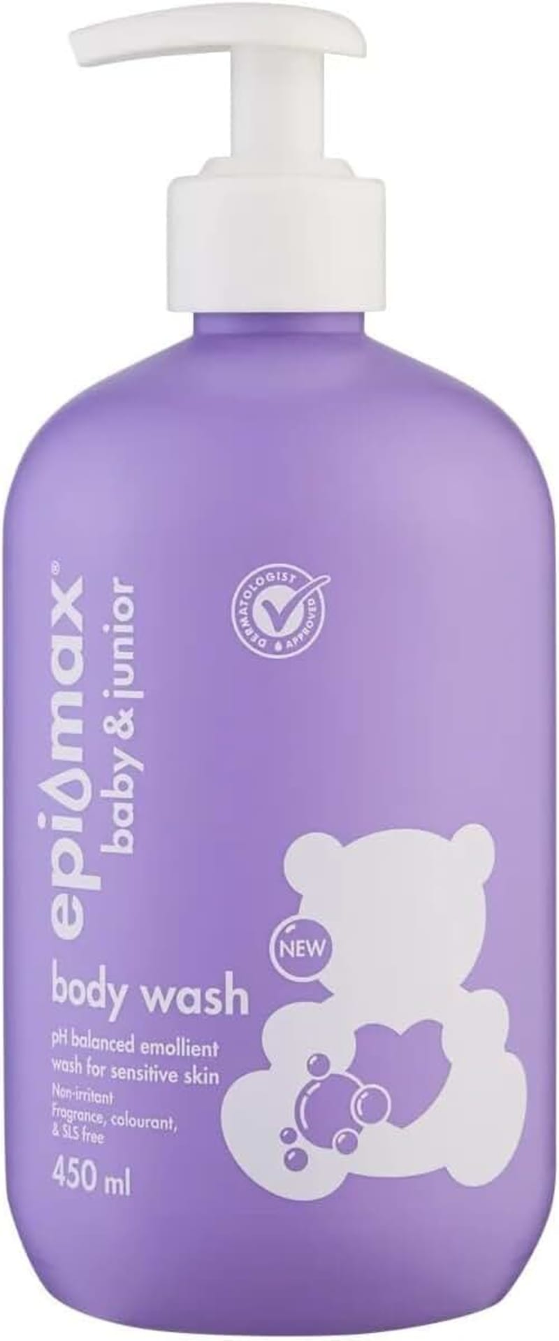 Epi-Max Baby and Junior Emollient Body Wash, 450 ml