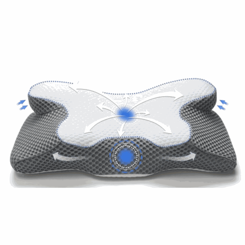 Cervical Butterfly Therapy Neck Pillow - For Neck And Shoulder