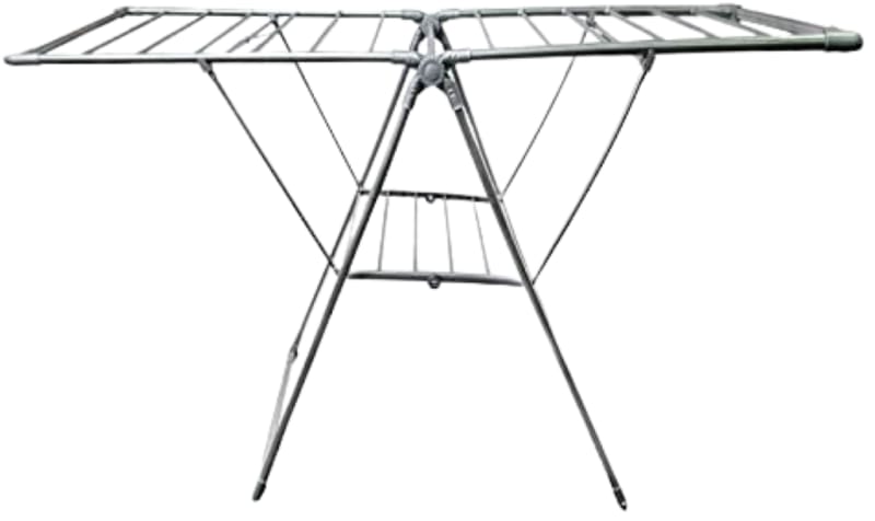 Grey Home Clothes Stand - Washing Line - Foldable Dryer