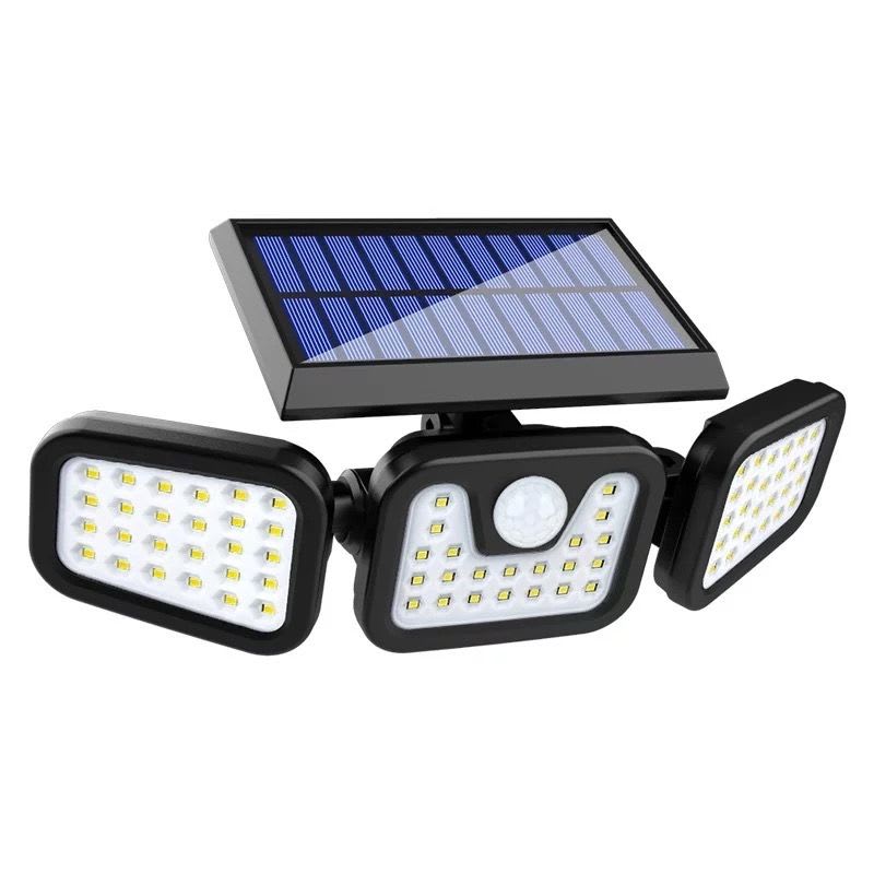 GigaBloc - Motion Sensor Solar Flood Light - LED Garden Spot Light