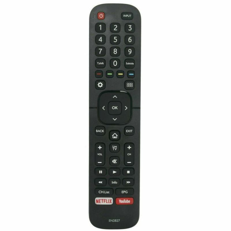 Replacement Remote Control for Hisense FHD/HD LED TV EN2B27