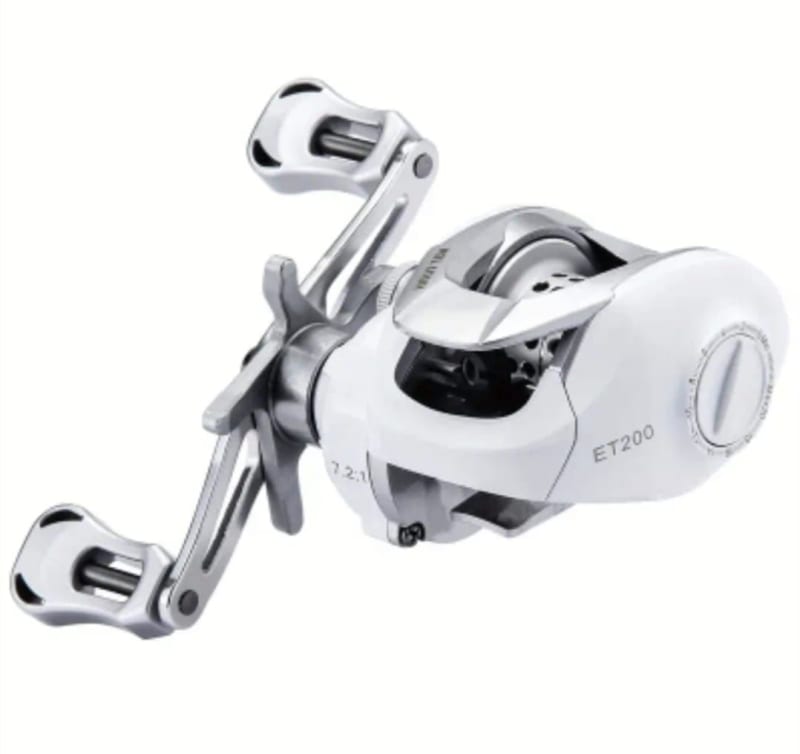 ET200 Baitcasting Fishing Reel 7.2:1 High-Speed Freshwater & Saltwater