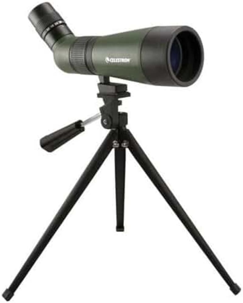 Celestron Landscout 12-36X60mm Angled Zoom Spotting Scope with Table-Top Tripod