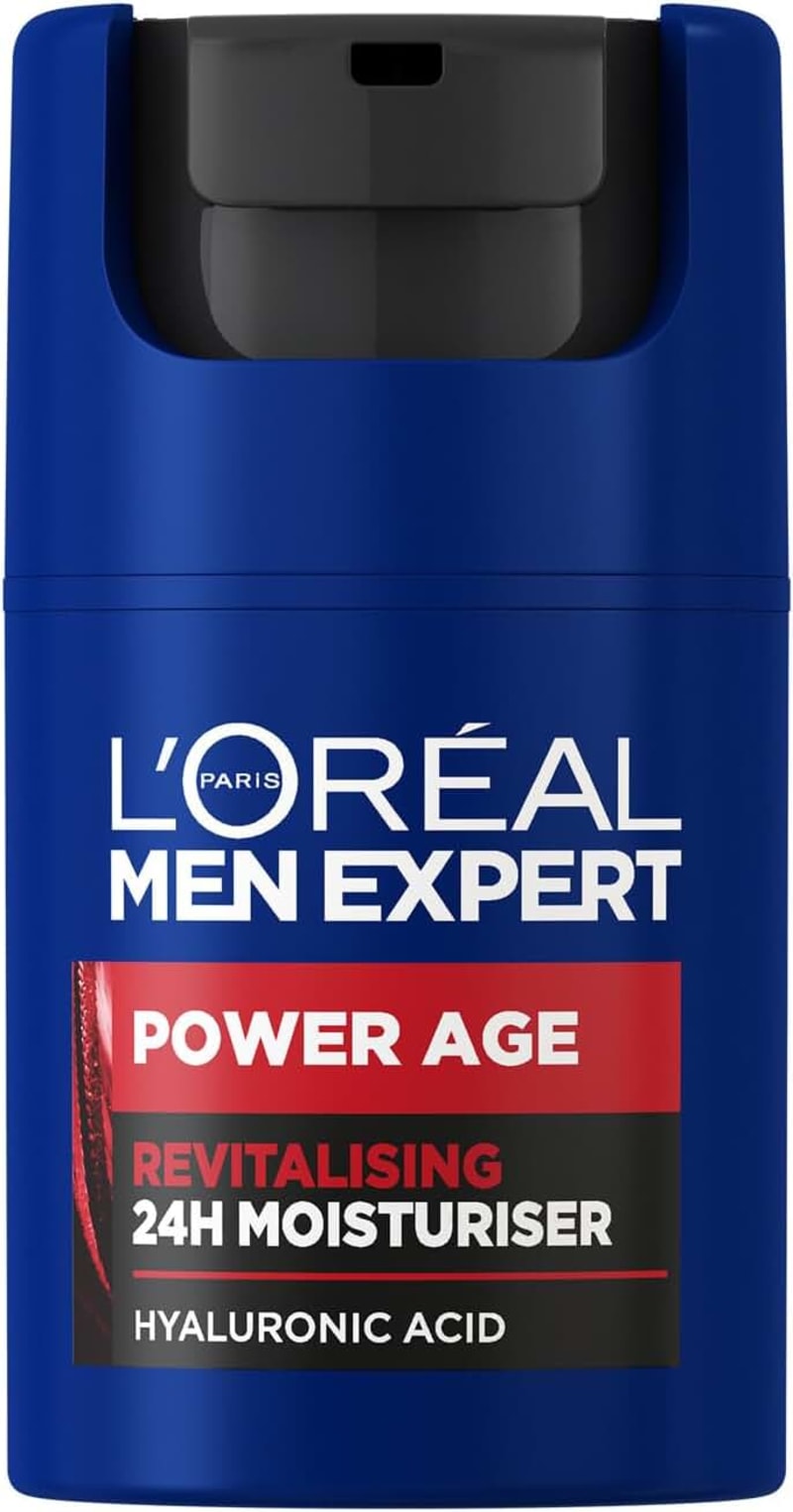 L'Oreal Paris Men Expert Power Age Anti-Ageing Hyaluronic Acid Face Moisturizer 50ml