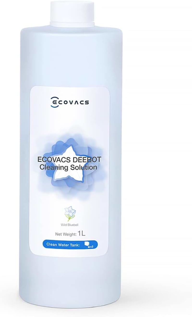 ECOVACS DEEBOT Cleaning Detergent for all Deebot Models, Non Toxic - 1L